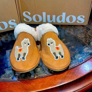 COPY - Soludos Cozy Llamas Slippers